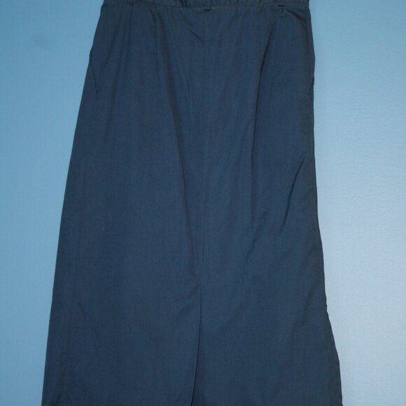 Orvis Navy Blue Women's Skirt Modest Made in the USA Size 14 - Picture 10 of 16